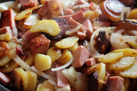 Gericht essen produzieren gemüse Foto