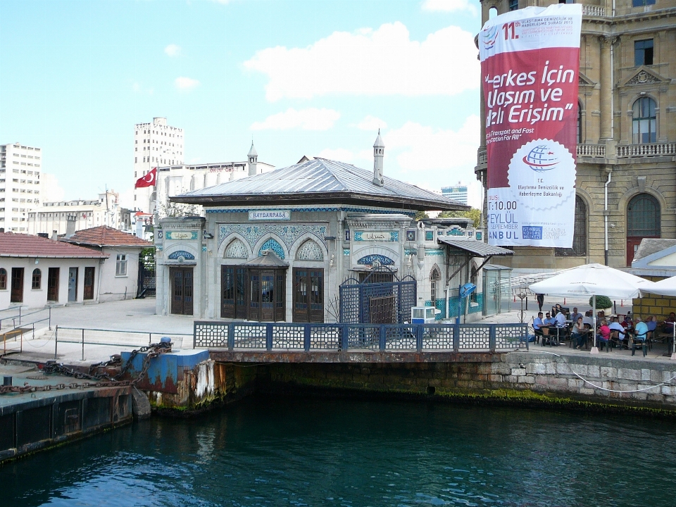 Boot stadt seebrücke urlaub