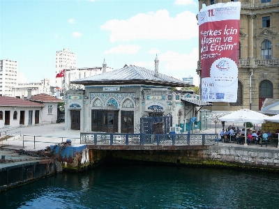 Boat town pier vacation Photo