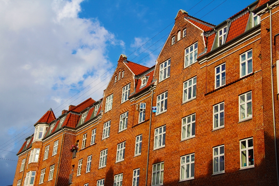 Die architektur haus stadt gebäude