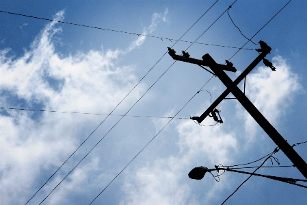 Cloud sky urban line Photo