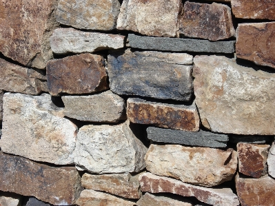 Rock wood floor wall Photo