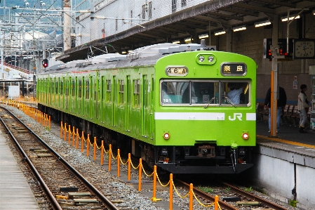 Technology track railway railroad Photo