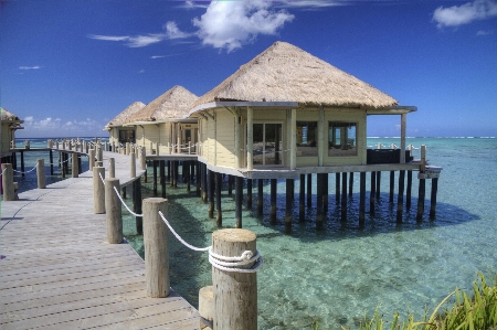 Beach sea ocean dock Photo