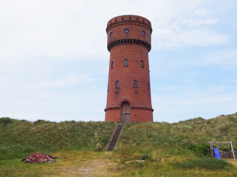 Leuchtturm alt turm ziegel