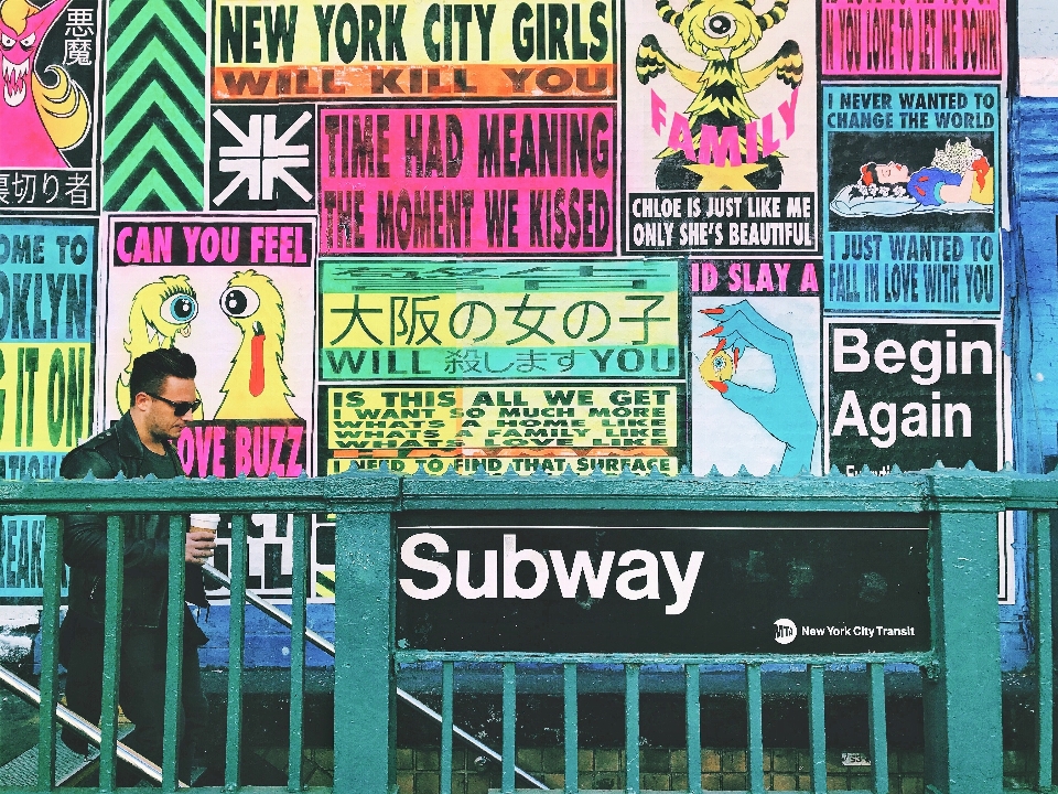 New york advertising subway nyc