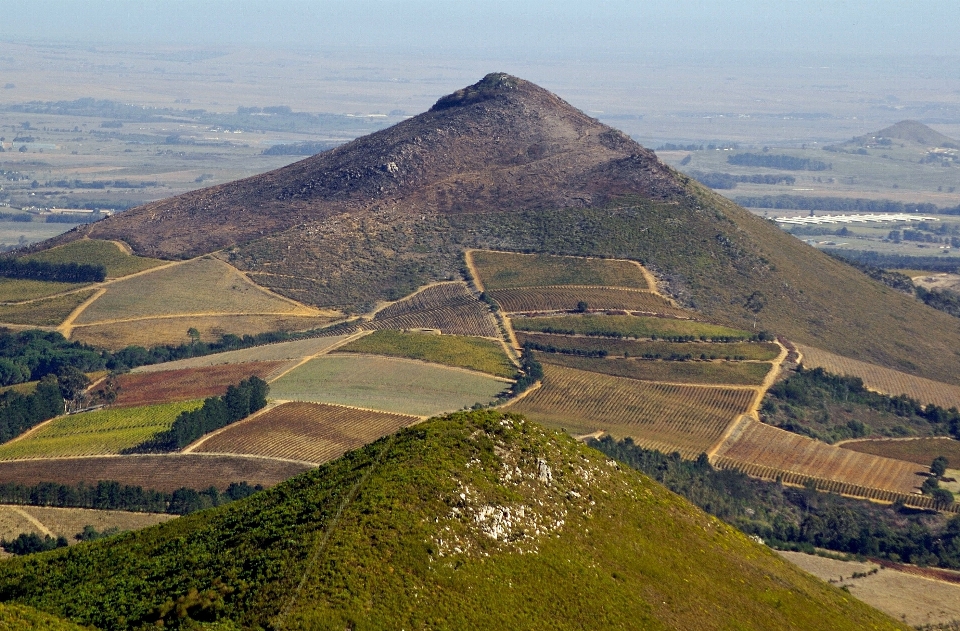 Lanskap alam rumput gunung