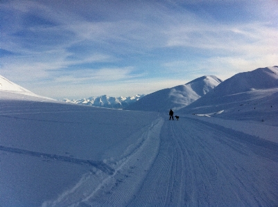 Photo Paysage montagne neige hiver