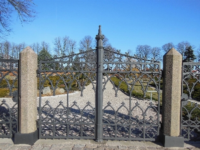 Fence old arch metal Photo