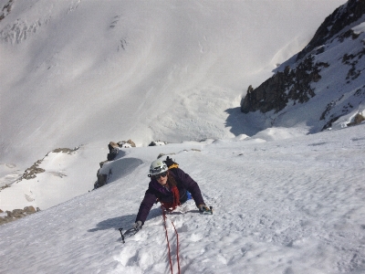 Mountain snow winter adventure Photo