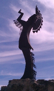 Silhouette sky sunset monument Photo