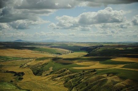 Landscape nature grass horizon Photo