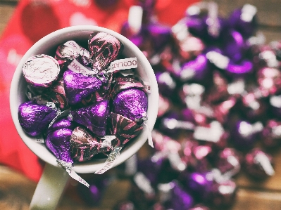 Flower purple petal food Photo