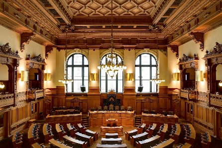 Architecture wood bench auditorium Photo