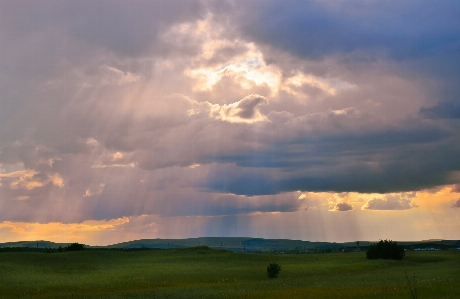 Landscape nature horizon glowing Photo