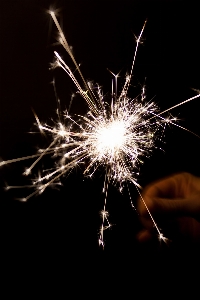 Foto Luz brilhante preto e branco
 estrela