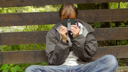 Alone sadness reflection human Photo