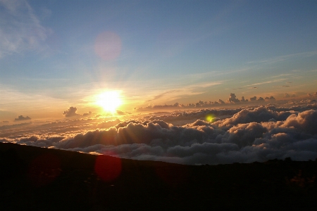 Horizon mountain cloud sky Photo