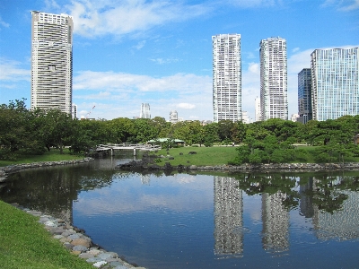 Foto Césped arquitectura cielo horizonte