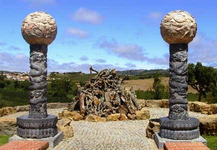 Doğa rock gökyüzü anıt Fotoğraf