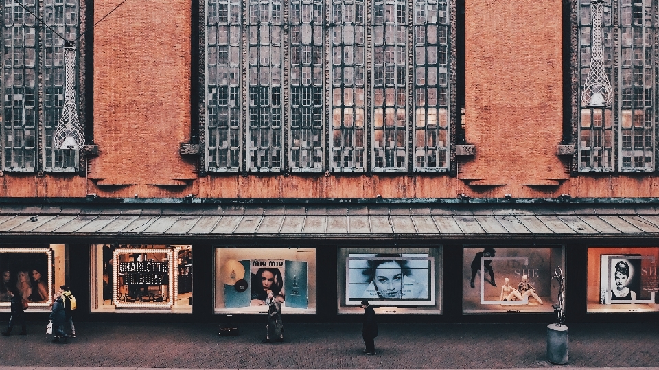 Die architektur straße fenster gebäude