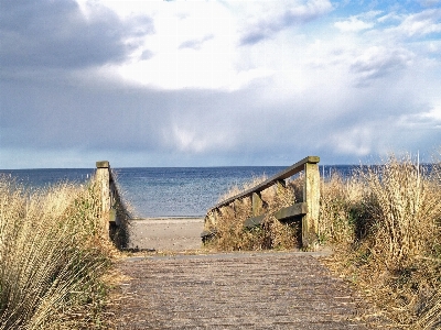 Beach landscape sea coast Photo