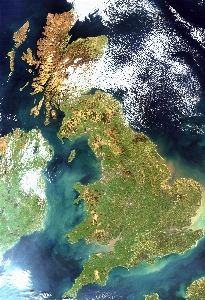 Atmosphere europe terrain aerial view Photo