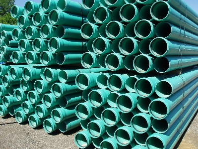 Water plastic line green Photo