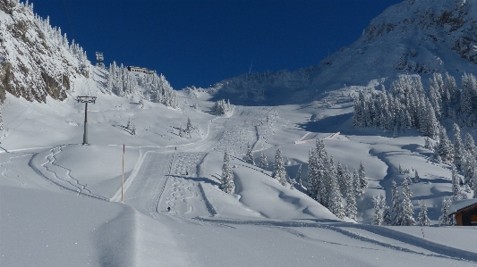 Mountain snow cold winter Photo