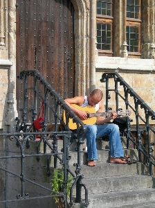 Man person music street Photo