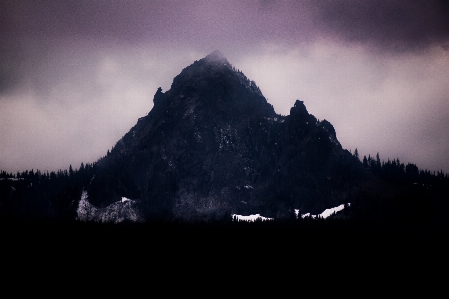 Nature mountain snow cloud Photo