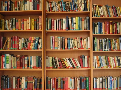 Book read shelf furniture Photo