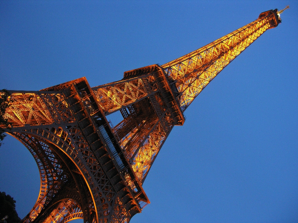 Architettura edificio città torre eiffel