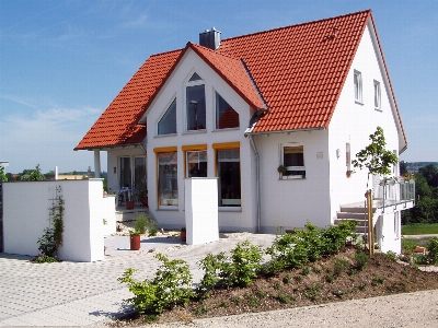 Architecture villa house roof Photo