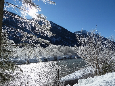 Berg schnee kalt winter Foto