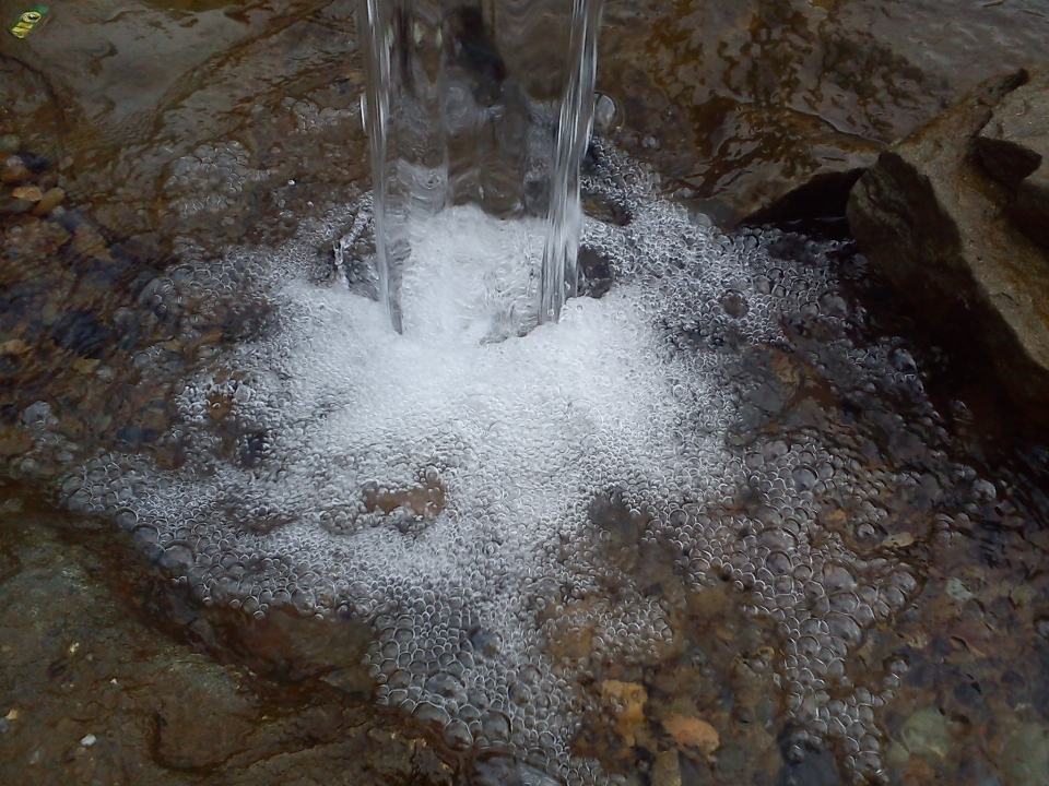 Wasser natur berg formation