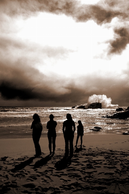 Playa mar costa naturaleza