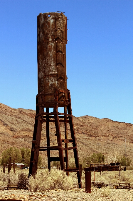 Estructura madera viejo torre