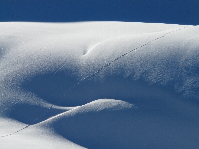 Berg schnee winter licht Foto