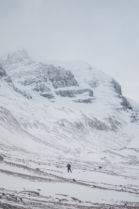 Rock berg schnee winter