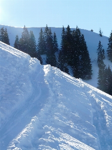 Berg schnee kalt winter Foto