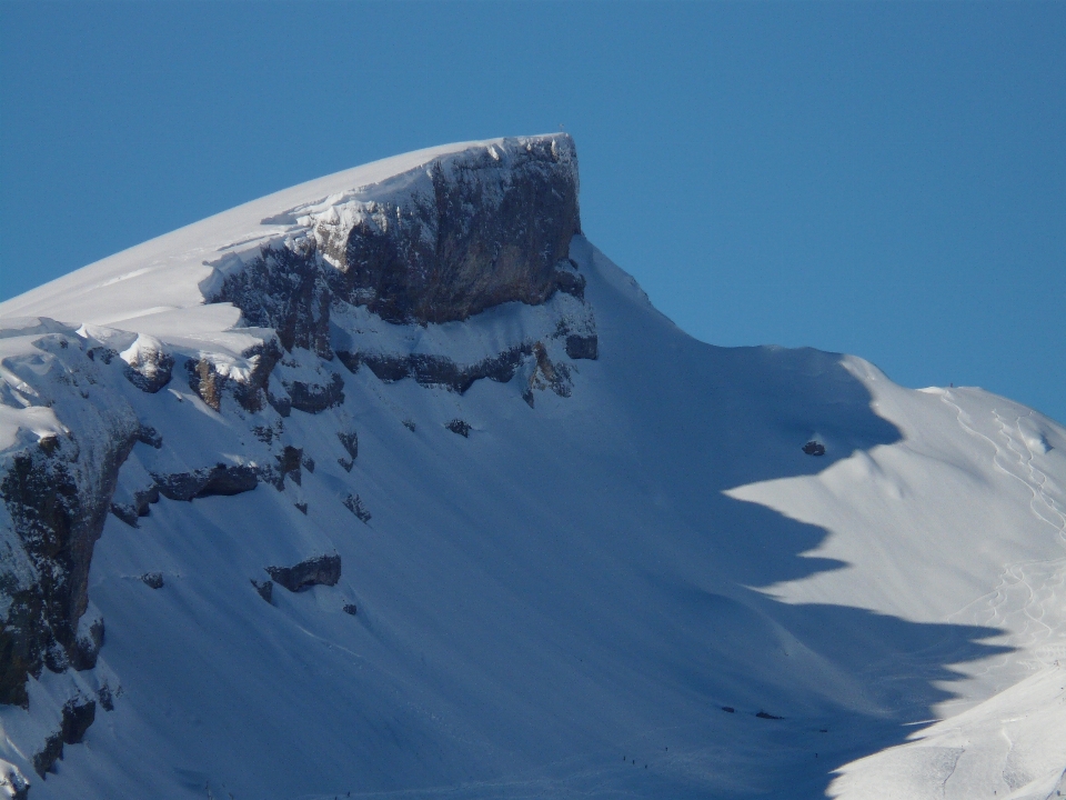 景观 rock 山 雪