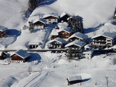 Snow winter architecture building Photo