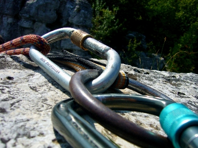 Outdoor rock rope summer Photo