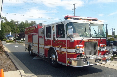 Alarm transport truck vehicle Photo