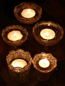 Light candle lighting decor Photo