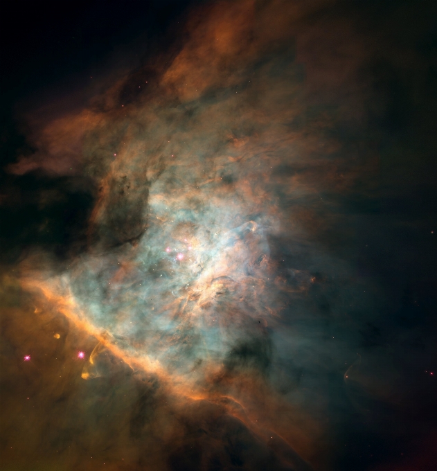 Orion nebula emission constellation m 42