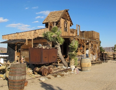 Wood old home hut Photo