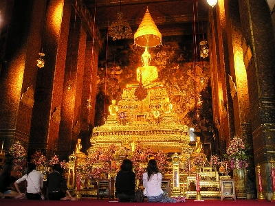 Foto Bangunan agama budha asia