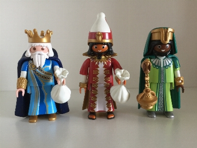 Foto Patung natal mainan playmobil
